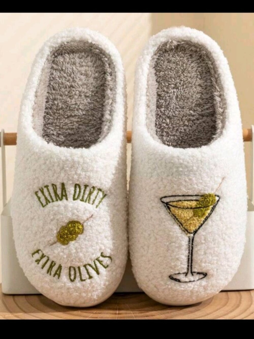 Dirty Martini Slippers